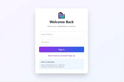 E-Commerce Mini Store (متجر إلكتروني مصغّر)