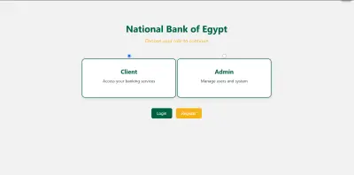 NBE Banking Management System