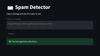 SMS Spam detection project