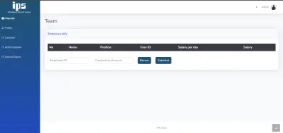 Payroll Management System (تطبيق ويب وموبايل)