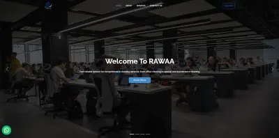 موقع شركة تنظيف RAWAA Gebäudereinigung