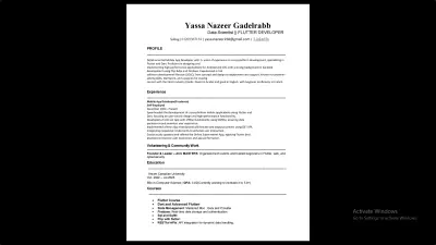 Resume (CV)