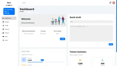 Dashboard Website