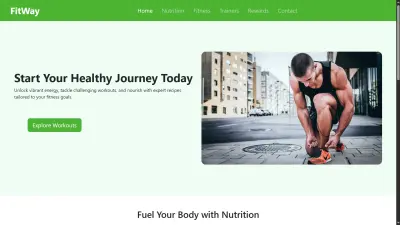 Fitness Website (Fit-Way)