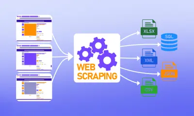 استخراج بيانات من مواقع للملفات Data Extract Web Scraping
