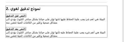 نماذج من أعمال الترجمة والتدقيق وتحويل الملفات وكتابة وصف منتجات