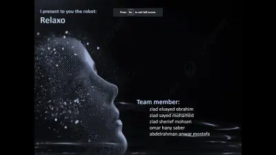 Relaxo Robot (AI & Health Project)