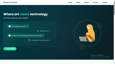 موقعي الشخصي My-Portfolio