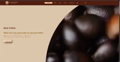 Coffee Shop Website