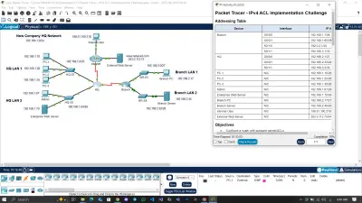 تصميم وإعداد شبكة احترافية باستخدام Cisco Packet Tracer