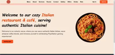 Restaurant Website