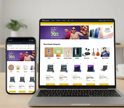 EzyShop – Modern E-Commerce Website (Next.js, React, TypeScript)
