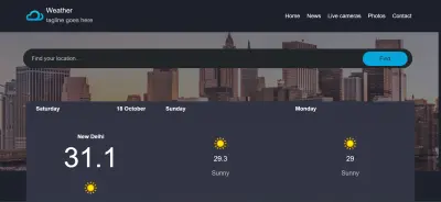 تطبيق الطقس المباشر – عرض حالة الجو في الوقت الحقيقي