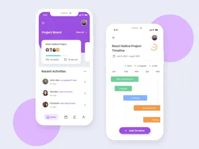 تصميم واجهة مستخدم احترافية لتطبيق ويب باستخدام Figma