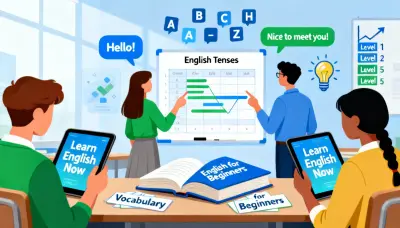 تدريس اللغة الانجليزية عن بعد لمستويات مختلفة