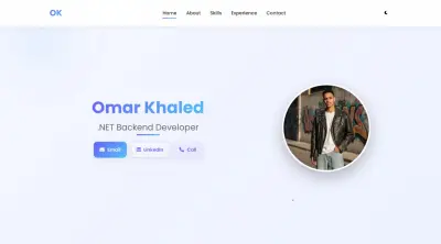 Portfolio for person
