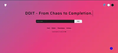 DOIT task management