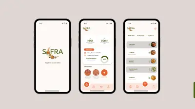 🔹 تصميم واجهة تطبيق لتنظيم العزومات الجماعية (Potluck) – SOFRA