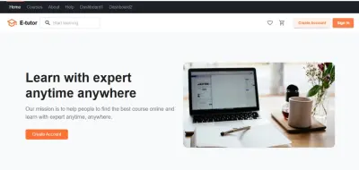 E-Learning Web Platform