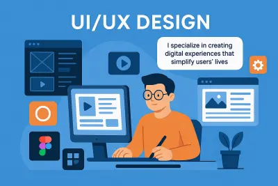تصميم واجه لمواقع الويب او تطبيق