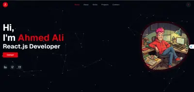 عمل بورتفوليو احترافي يعرض أعمالك Website Portfolio