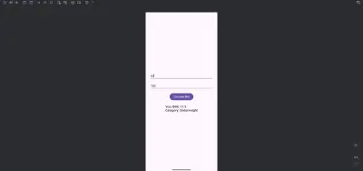 حاسبة مؤشر كتلة الجسم