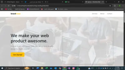 واجهة عرض المنتجات لأصحاب المتاجر html-css