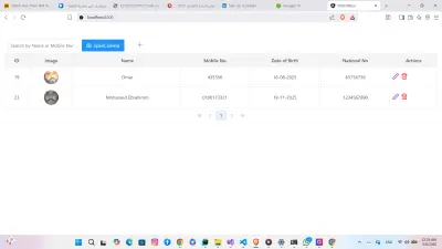 نظام التعرف على المرضى بالوجه باستخدام .NET