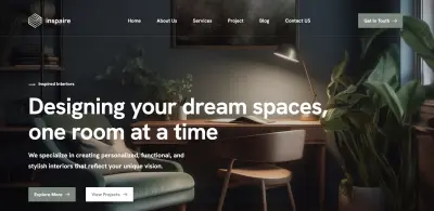 Interior Design Website