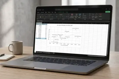 تحليل رواتب وظائف تحليل البيانات حول العالم باستخدام Excel