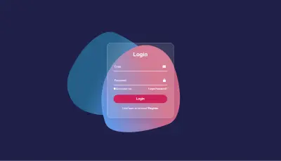 واجهة تسجيل دخول و تسجيل حساب و استعادة كلمة المرور