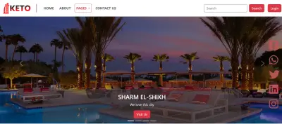 تنفيذ مشروع موقع شخصي (Portfolio Website)