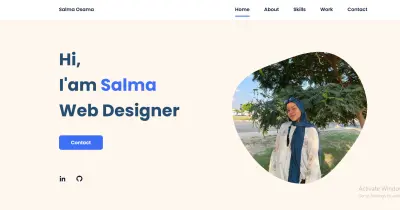 Responsive Portfolio Website Design using HTML, CSS & Bootstrap