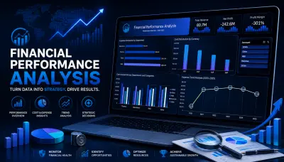 صورة العمل Financial Performance Dashboard Power BI