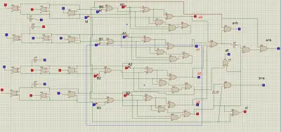 تصميم وتنفيذ دائرة حسابية ومنطقية 4-بت (4-bit Arithmetic & Logic Unit)