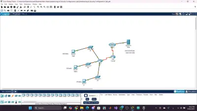 عنونة IPv4/IPv6 وإعدادات الأمان (Addressing & Security Configuration Lab)