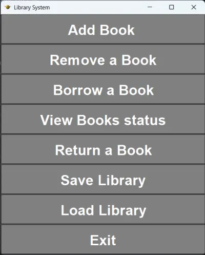 نظام ادارة مكتبة Library Management System