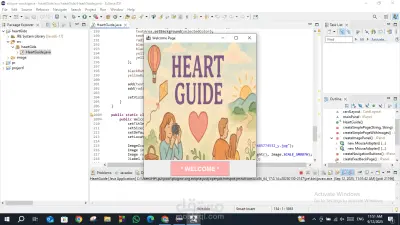 HeartGuide: إدارة ذكريات الأصدقاء والعائلة" الوصف: تطبيق Java Swing تفاعلي لإدارة ومتابعة ذكرياتك مع الأصدقاء والعائلة، مع صفحات للمنزل، الأصدقاء، العائلة، وتعليقات المستخدمين.