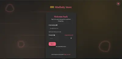 Minfinity Store – متجر إلكتروني ومنصّة للمنتجات الرقمية