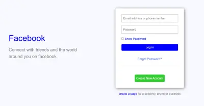 Sign Up / Login Pages