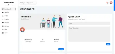Dashboard To Control And Analyze Data