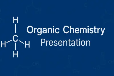 تصميم عرض تقديمي احترافي في الكيمياء العضوية — Organic Chemistry Presentation