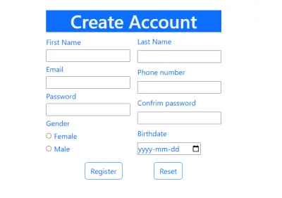 تصميم صفحة تعريفية عصرية ومتجاوبة (HTML + CSS + Bootstrap + JavaScript)