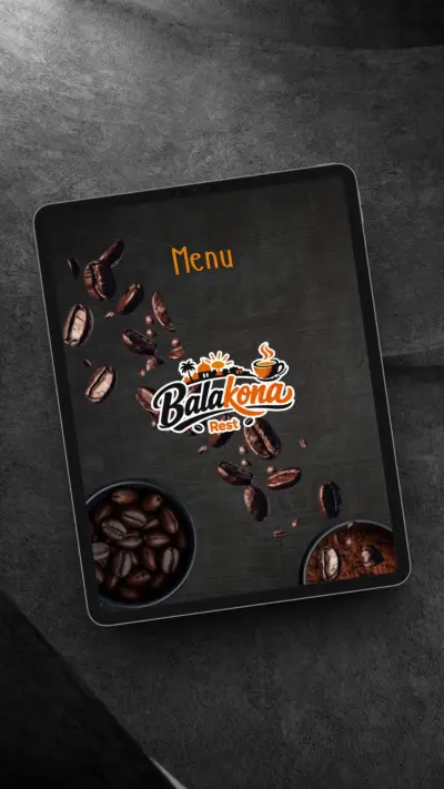 Balakona Rest | مشروع تصميم هوية ومنيو كافيه