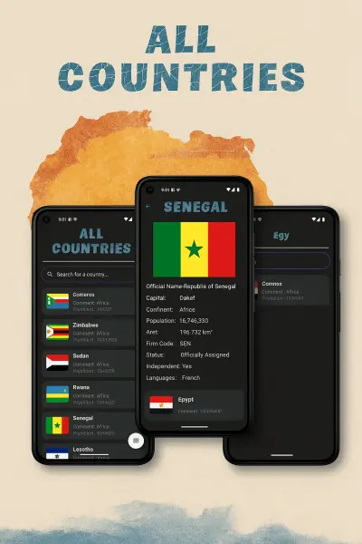 🌍 Countries API App