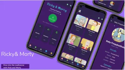 👽 Rick and Morty Characters App