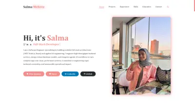 Personal Portfolio - معرض الأعمال