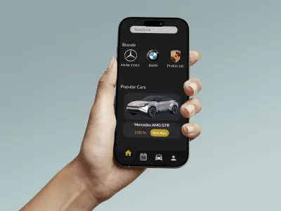 car rent mobile app