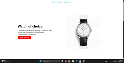 watches store