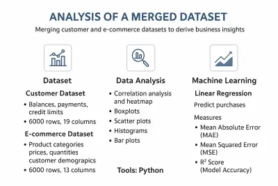 Data Analysis and Prediction Using Combined Customer and E-commerce Datasets